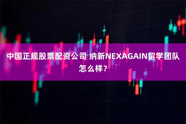 中国正规股票配资公司 纳新NEXAGAIN留学团队怎么样？